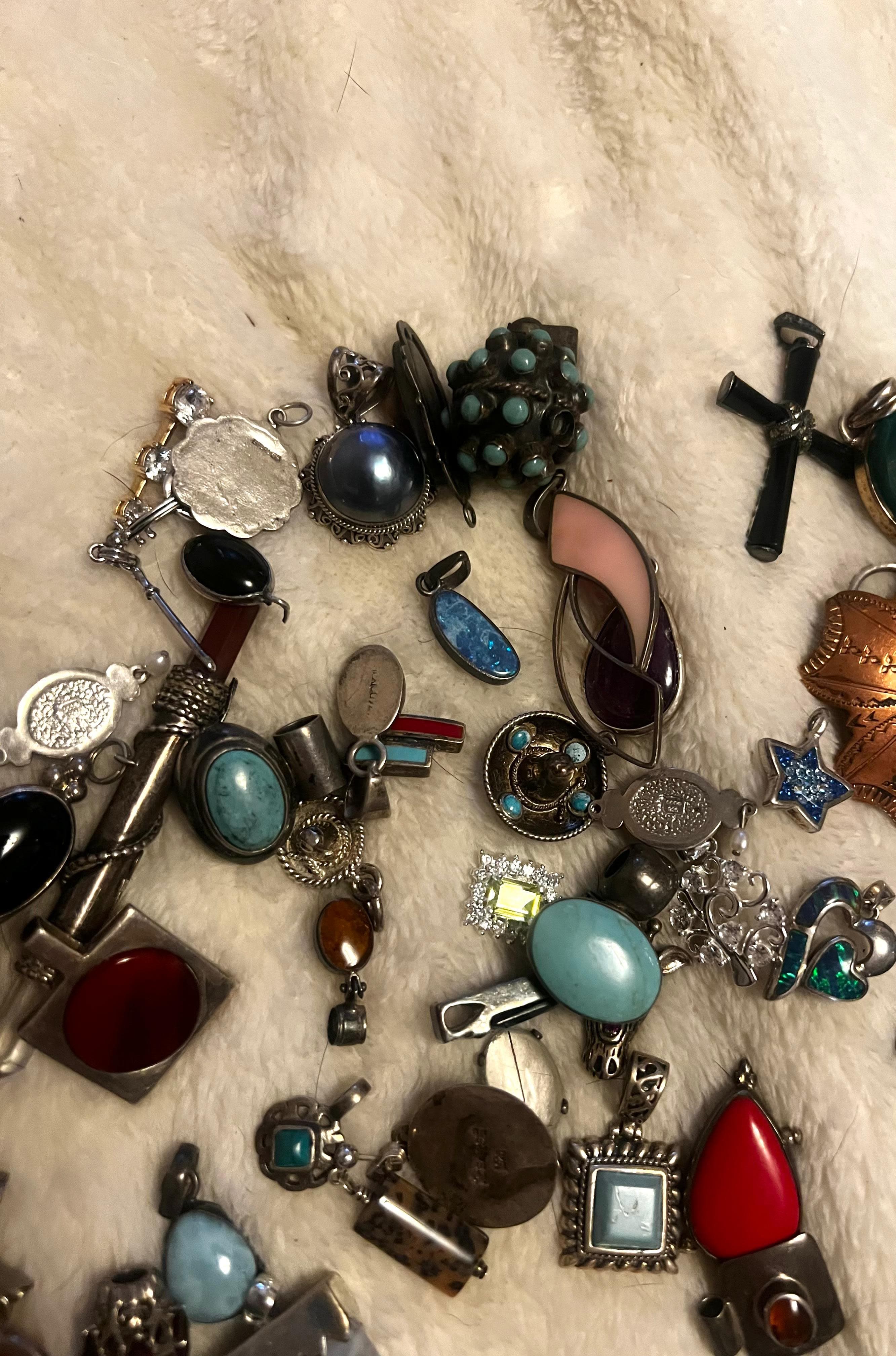 Estate Vintage Sterling Jewelry Auction